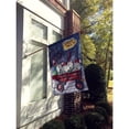 thumbnail image 3 of Westie Christmas Red Wagon Flag Canvas House Size, 3 of 4