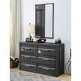thumbnail image 5 of Acme Furniture Cargo Dresser in Gunmetal Finish, 5 of 6