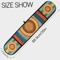 thumbnail image 3 of Yayeee Double Oven Mitt Kitchen Heat Resistant Baking 35" x7" Quilted Glove, Colorful Stripes, 3 of 6