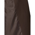 thumbnail image 5 of Agnes Orinda Women's Plus Size Coats Notch Lapel Double Breasted Elegant Trench Winter A Line Pea Coats 1X Dark Brown, 5 of 6