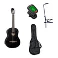 thumbnail image 1 of Paquete De Guitarra Acustica Yamaha C40Bl Atril Funda Afinador Yamaha C40BL, 1 of 5