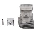 thumbnail image 1 of Kits de pistón de cilindro de motosierra de aluminio resistentes al desgaste para motosierra Husqvarna 345 H345, 1 of 14