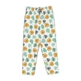 thumbnail image 4 of Naloa Tiger Leaves Print Women’s Ultra-Soft Comfy Pajama Lounge Pants with Pockets & Drawstring, 4 of 8