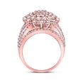 thumbnail image 4 of Diamond Princess 14kt Rose Gold Round Diamond Solitaire Bridal Wedding Engagement Ring 2 Cttw, 4 of 4