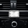 thumbnail image 4 of Mini Automóvil Reloj De Cuarzo Tablero Del Automóvil Reloj Adornos Vehículo Auto Interior Reloj Adhesivo De Moda Con Pegatina Para Automóvil Barco Bicicleta Inevent VI009128-01, 4 of 6