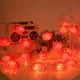 thumbnail image 4 of Tiras LED de hilo de cobre en forma de corazón para San Valentín | Farol blanco cálido a pilas | Iluminación decorativa resistente a la intemperie | Caja de baterías ABS de 2,2 x 2,1 pulgadas, 4 of 5