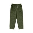 thumbnail image 4 of NIEWTR Men's Casual Pants Solid Color Corduroy Elastic Waist Pull Rope Loose Straight Casual Pants Fall Winter Active Athletic Workout Pants for Men, 4 of 4