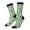 3 Black, variant on Green Cute Avocado Crew Socks for Men & Women, Breathable Casual Athletic Ankle Socks
