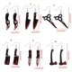 thumbnail image 3 of Unique Halloween Dangle Earrings Elegant Halloween Ear Hooks Drop Earrings Acrylic Material Party Jewelry for Women Girl, 3 of 5