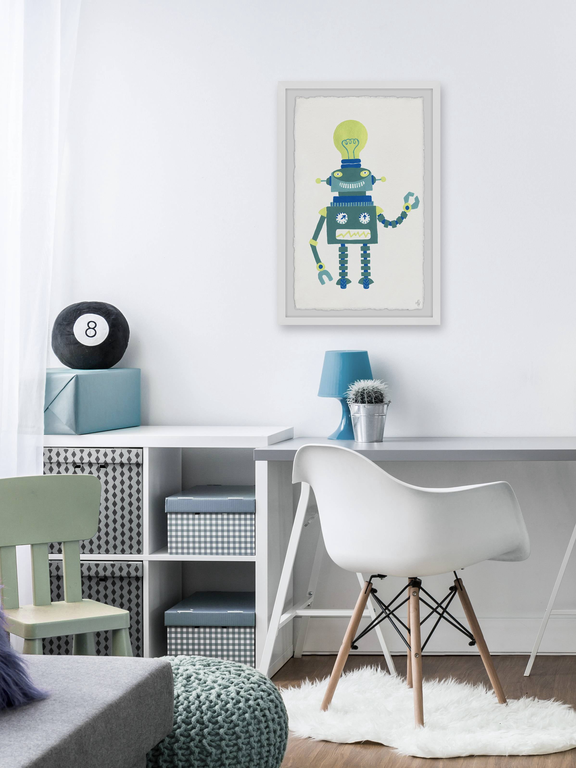 Marmont Hill Smart Robot Framed Wall Art