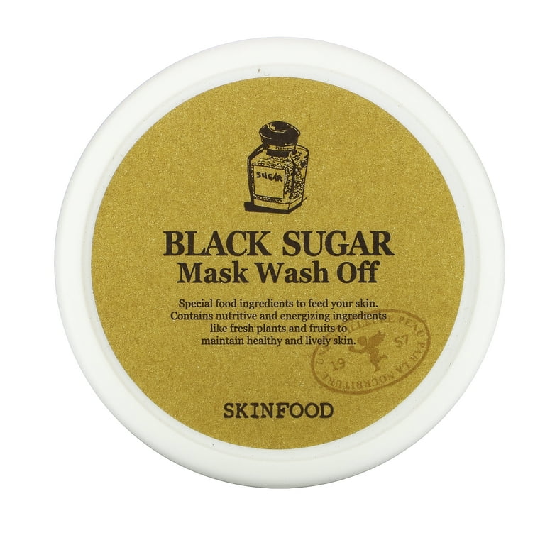 SKINFOOD Black Sugar Mask Wash Off 120g