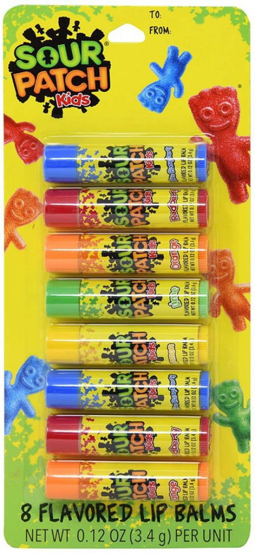 Sour Patch Kids Lip Balm 8 Pack