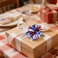 thumbnail image 6 of Yhmxh 4th of July Patriotic Tinsel Star Decor, 5.5" Red White Blue Firework Pom Pom Decorations for Independence Day, Memorial Day, Patriotic Party Supplies, Gift Wrapping, Table Centerpiece, 6 of 7