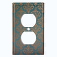 thumbnail image 2 of Metal Light Switch Plate Outlet Cover French Victorian Wallpaper WAL002, 2 of 13