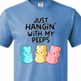thumbnail image 3 of Inktastic Easter Just Hangin' with My Peeps! T-Shirt, 3 of 4