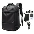 thumbnail image 2 of Vacuum Backpack, Expandable Travel Backpack with Vacuum Pump, 19 Inch Large Capacity Stylish Casual Water Proof Men Vacuum Backpack for Travel Business, 2 of 7