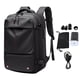 thumbnail image 2 of Mochila De Viaje Expandible, Mochila De Vacío Multiusos De 19 Pulgadas Con Bomba De Vacío Para Negocios Para Hombres, 2 of 7