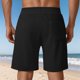 thumbnail image 5 of Pantalones cortos deportivos casuales de jacquard europeos nuevos para hombre - Pantalones cortos de playa holgados y elásticos para actividades al aire libre, 5 of 6