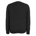 thumbnail image 6 of Baqcunre Women's Sweaters Ms. New European And American Snowy Sweater Girl Pure Coloring Cover Jacket Ms. Comfortable Various Knitted Sweed Jacket Crop Tops Plus Size Tops Black S, 6 of 6