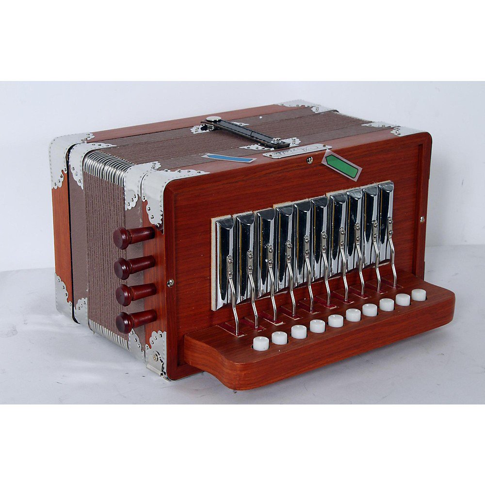 Hohner 3002 Ariette Folk/Cajun Accordion Level 3 Natural Brown