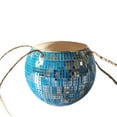 thumbnail image 1 of Hydroponic Hanging Basket Planters Colorful Mosaic Planters Succulent Planters Ceramic Planters, 1 of 6