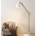thumbnail image 3 of Warm Personality Creative Vertical Long Arm Folding Sofa Floor Lamp with Light Source, 3 of 10