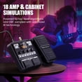 thumbnail image 3 of Pedal de guitarra Flatsons KMF-1 con 77 efectos, 50 preestablecidos, ritmo de batería, 3 of 9