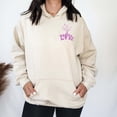 thumbnail image 2 of GIVE ME LITTLE LOVE Graphic Unisex Fleece Hooded Sweatshirt, 2 of 10
