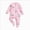 A102--Pink, variant on 0-3 Months Preemie Sleep & Play One-Piece Bodysuit Baby Romper For Falland Winter Long Sleeve Belly Romper To Zipper Light Pink Infant Gift