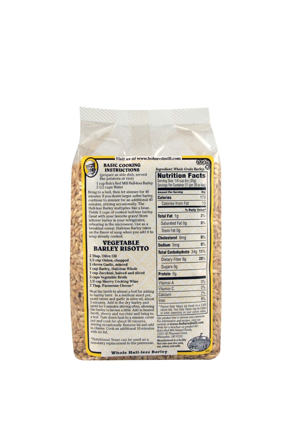 bob's red mill hulled barley