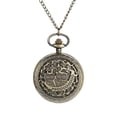 thumbnail image 1 of WREESH Personalized Pattern Steampunk Vintage Quartz Roman Numerals Pocket Watch, 1 of 1