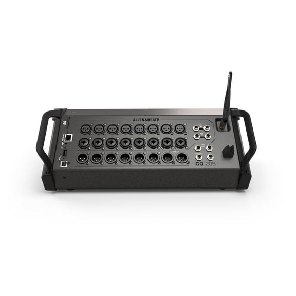 Allen & Heath CQ-20B Ultra-Compact 20-Channel Digital Mixer with Integrated Dual-Band Wi-Fi