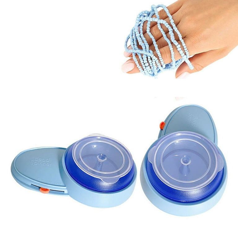 CHAOMA Electric Bead Spinner Kit with Curved Beading Needles