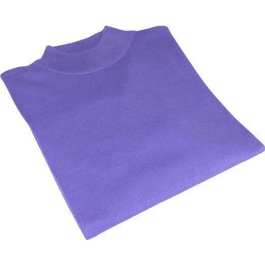 Men PRINCELY Soft Comfortable Merinos Wool Sweater Knits Mock 1011-00 Lilac