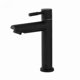 thumbnail image 3 of Black Cold Water Faucet Bathroom Countertop Stainless Steel Single Cold Water Faucet (low Elbow Plus Tube), 3 of 4
