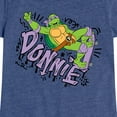 thumbnail image 3 of Teenage Mutant Ninja Turtles  - Donnie  - Toddler & Youth Girls Short Sleeve Graphic T-Shirt, 3 of 5