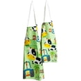 thumbnail image 4 of Parent Child Aprons with Pocket - Cute Dinosaur Matching Aprons for Kids and Adults, 4 of 4