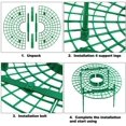 thumbnail image 3 of 5 Packs Strawberry Plant Supports, Easy to Use Strawberry Support with 4 Sturdy Leg, Adjustable Strawberry Supports Stand Balcony Vegetable Rack, Protection of Strawberry Plant from Mold, Rot and Dirt, 3 of 7