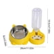 thumbnail image 3 of Comederos y dispensadores de agua para mascotas. Tazón de acero inoxidable extraíble y dispensador de agua automático. Comedero y bebedero para mascotas para gatos y perros. Comederos de plástico para, 3 of 6