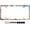 Beige Blue Gold Marble, variant on Metal License Plate Frame for Men Retro Novelty License Plate Cover Front License Plate Cover 12x6 Inch with 4 Holes,Rust-Proof Protector for SUV Family Travel Off-Road Old Car Refurbish