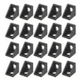 thumbnail image 1 of 20uds Soporte Esquina de Aluminio Unique Bargains 20x20x17mm Negro, 1 of 7