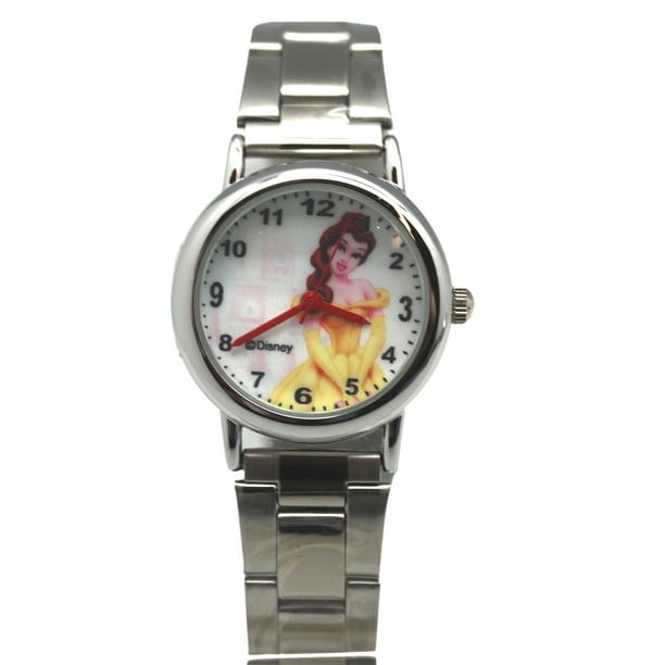 Beauty And The Beast Princess Belle Dial Stainless Steel Ladies Watch mm Walmart Com