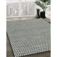 thumbnail image 2 of Ahgly Company Indoor Square Contemporary Gray Abstract Area Rugs, 4' Square, 2 of 6
