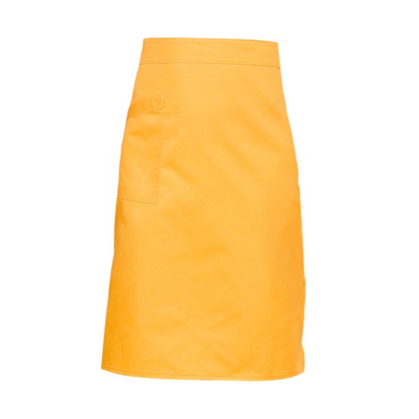 Delantal impermeable de poliéster con correas ajustables y bolsillo. Resistente a las manchas. Ropa de trabajo para cocina.