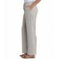 thumbnail image 4 of Briggs Ladies' Linen Blend Pant (Beige Stripes, Medium), 4 of 4