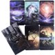 thumbnail image 1 of Baraja de Tarot de luna de neón-tamaño de bolsillo con caja de Tuck, cartas de Tarot para el destino, juego de mesa de adivinación, Tarot y una variedad de opciones de Tarot qym unisex, 1 of 2