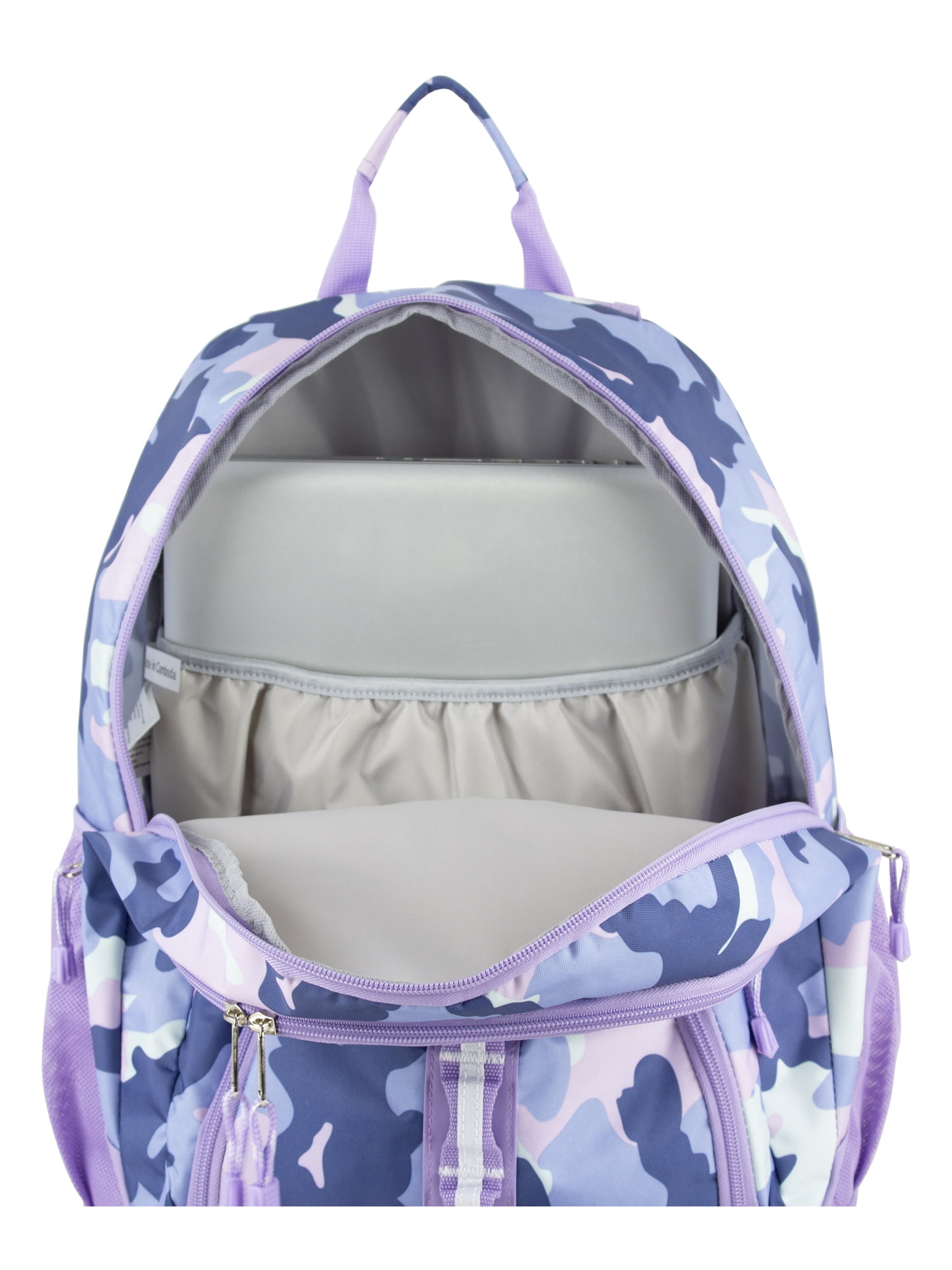 Eastsport Unisex Rally Sport 2.0 Backpack, Purple Army Camo