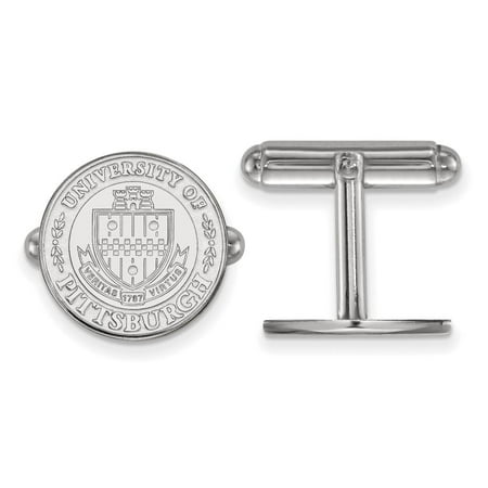 Pitt Crest Cuff Links (Sterling Silver)
