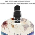 thumbnail image 4 of Square 2Pack PU Leather Dragonfly Cruise Luggage Tag with Privacy Cover and Name ID Tag for Travel Handbags Backpacks Luggage Tags, 4 of 6