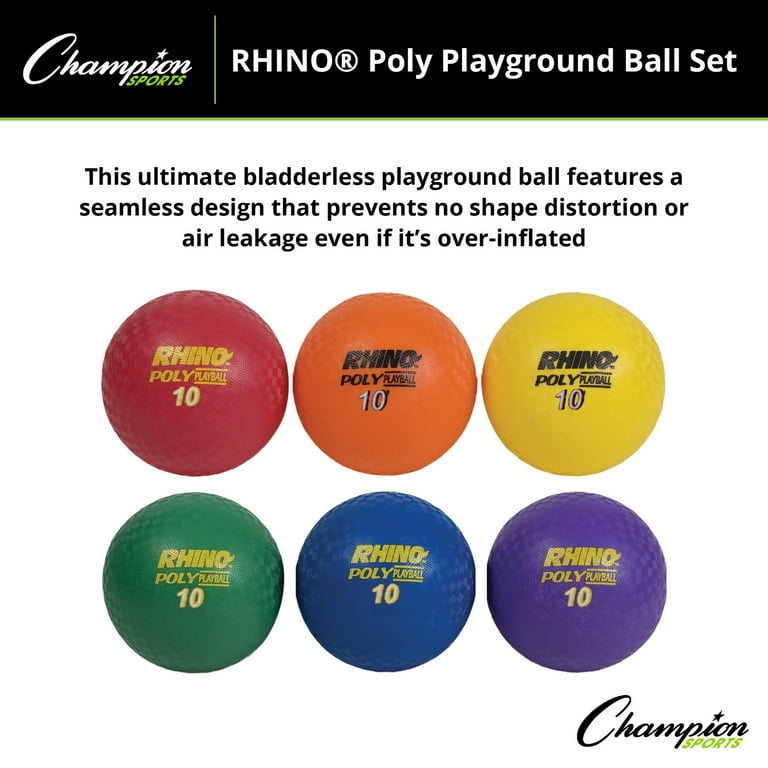Rhino Playground Ball Set, 10 Rhino Playground Ball Set, 10
